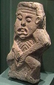 figure from the demolished medi&aelig;val church in Cavan town